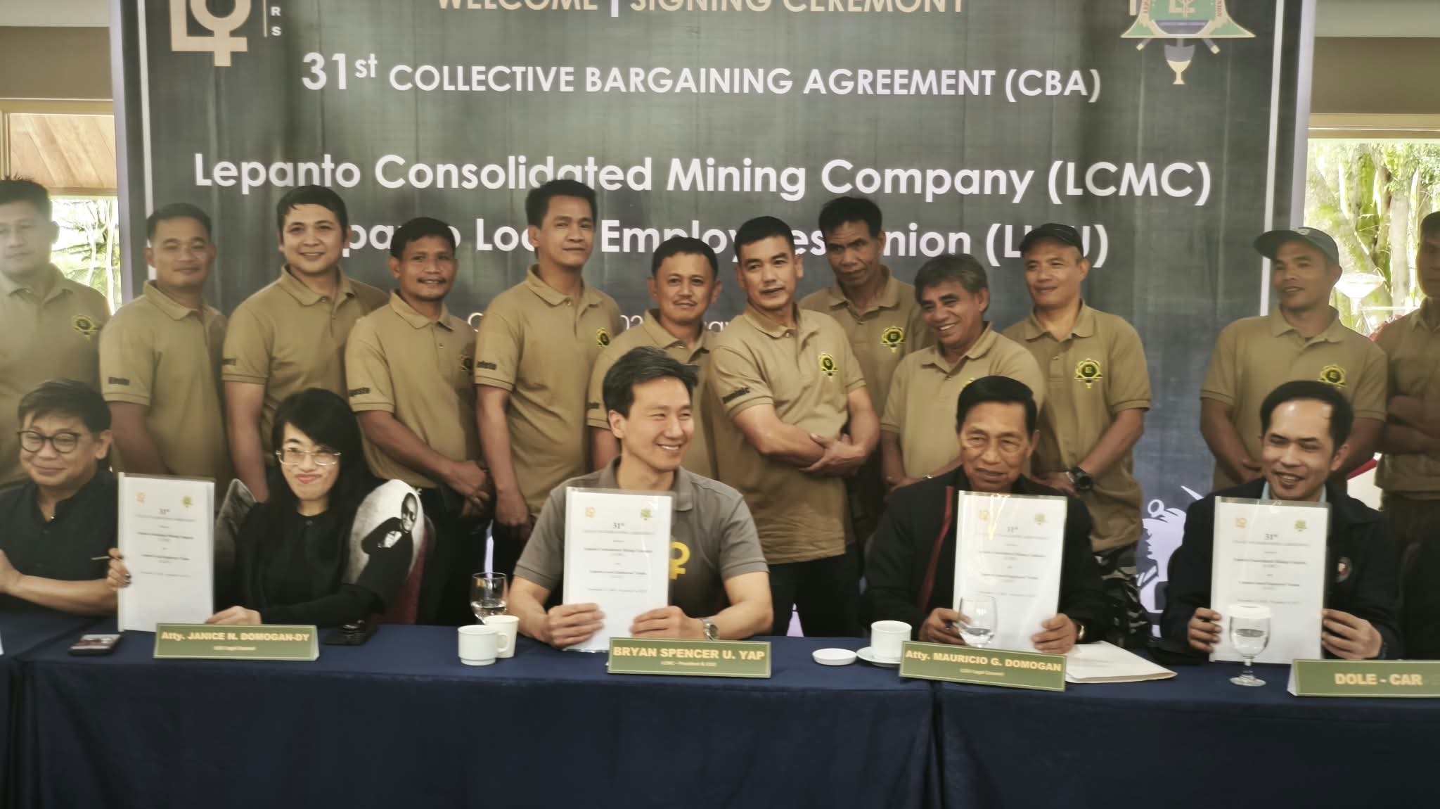 LLEU sets record with 2-hour-45-minute CBA negotiation at Lepanto - Rappler